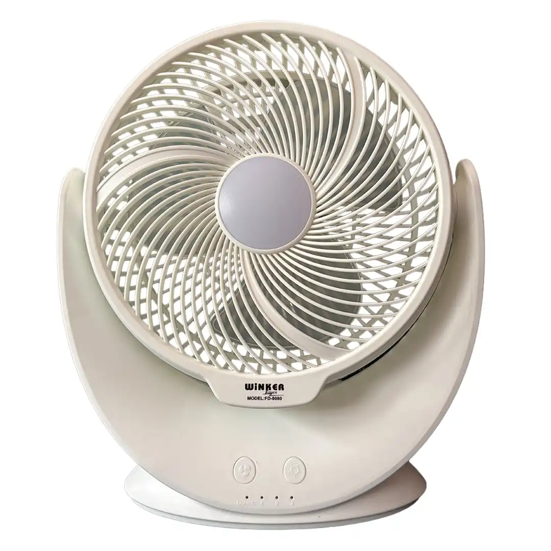 WINKER FISHER Portable Mini Fan | White