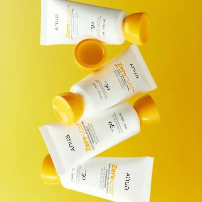 Anua Zero Cast Mosturizing Finish Sunscreen - 50ml
