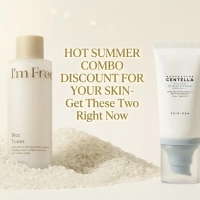 COMBO OFFER: I’m From Rice Toner 150ml + Skin1004 Centella H...