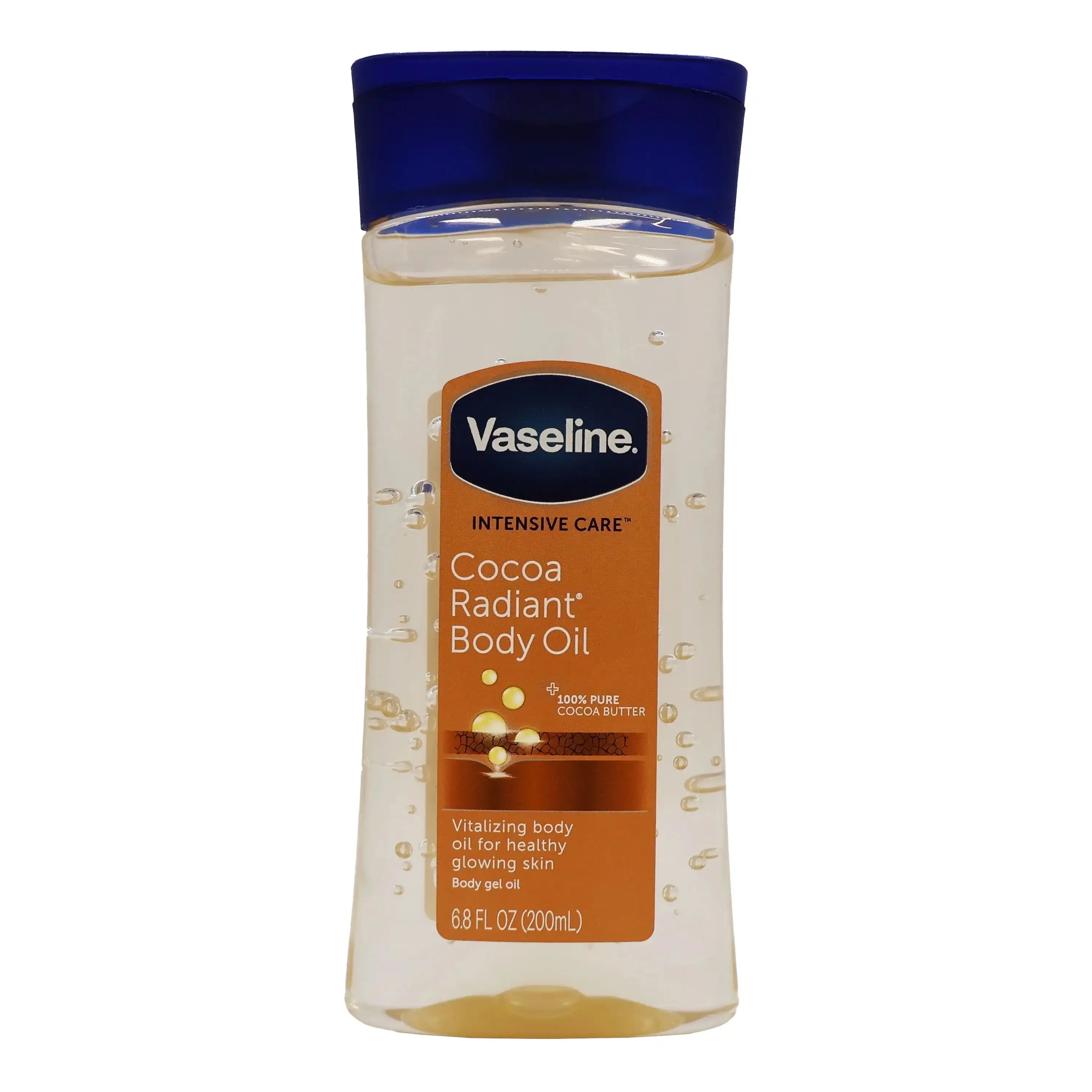 Product image of Vaseline Intensive Care Cocoa Radiant Gel Oil 200ml ( Vaseline body oil coca)