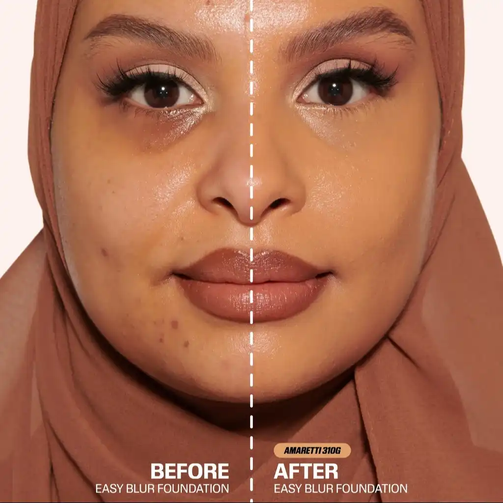 Product image of Huda Beauty( Amaretti ) Easy Blur Natural Airbrush Foundation Amaretti 310N 30ml