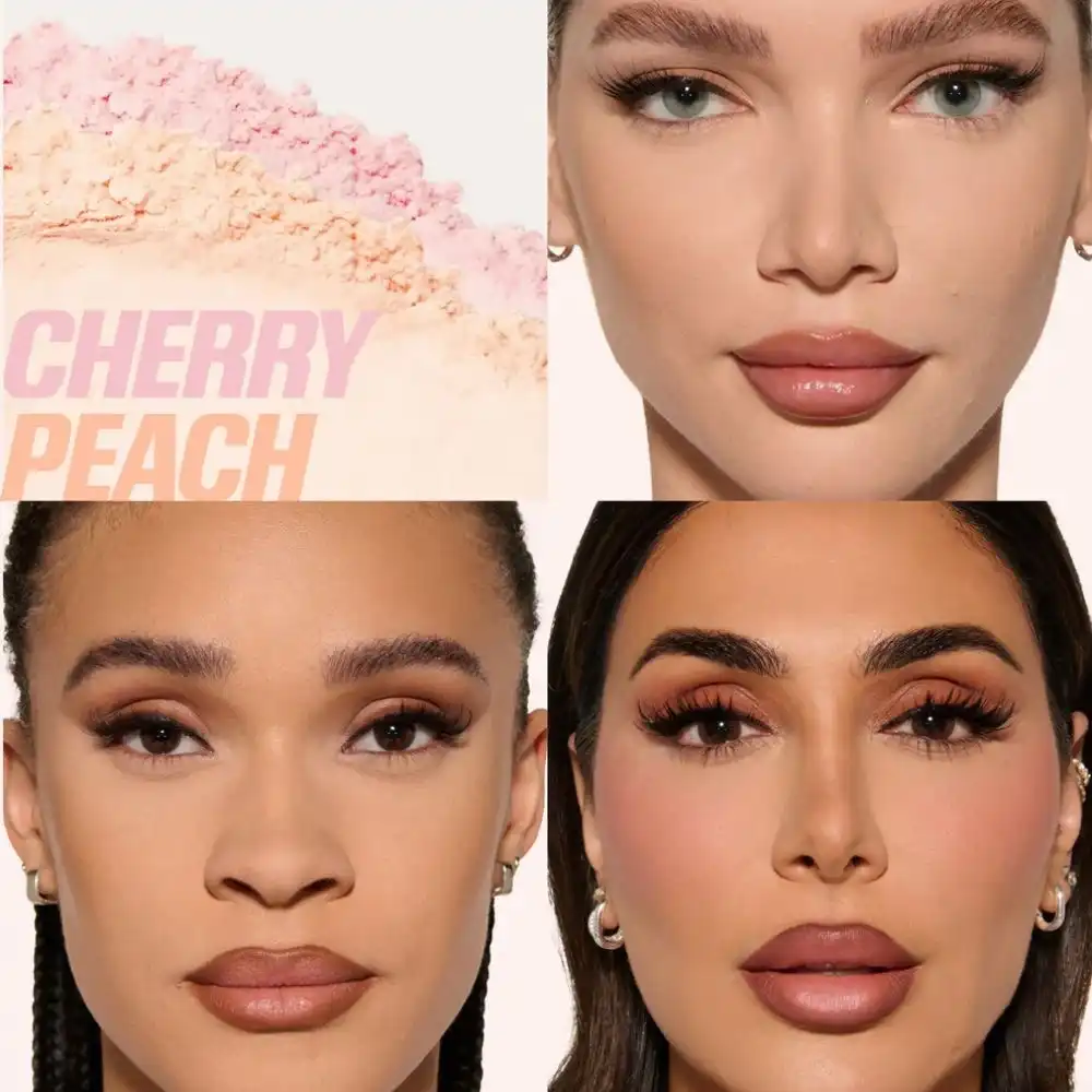 Product image of Huda Beauty Easy Bake Duo Cherry Peach Loose Powder