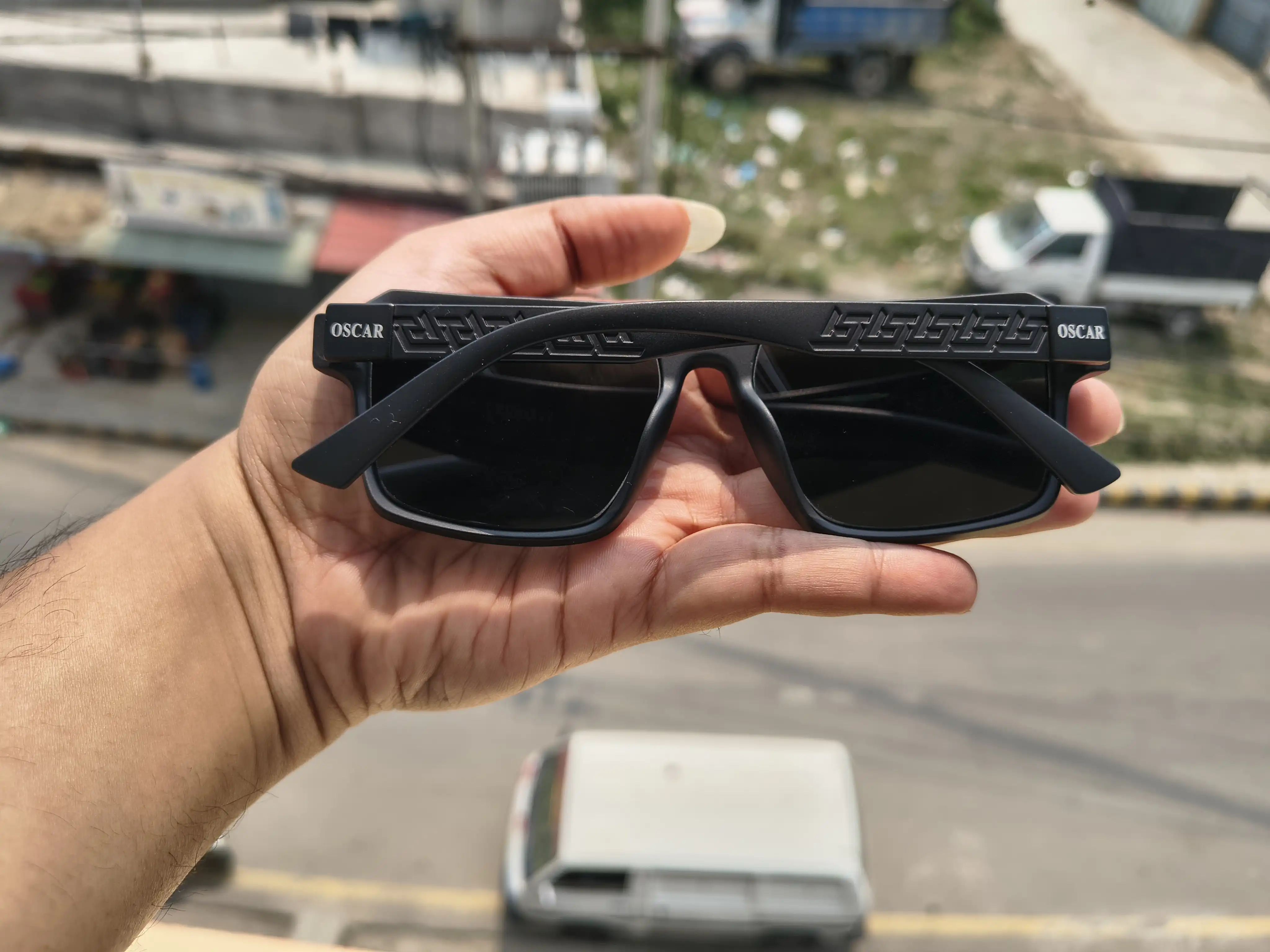 Product image of Original Oscar Handmade Branded Black Sunglasses For Men - Men's Sunglasses