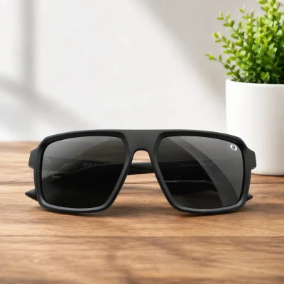 Original Oscar Handmade Branded Black Sunglasses For Men - Men's Sunglasses