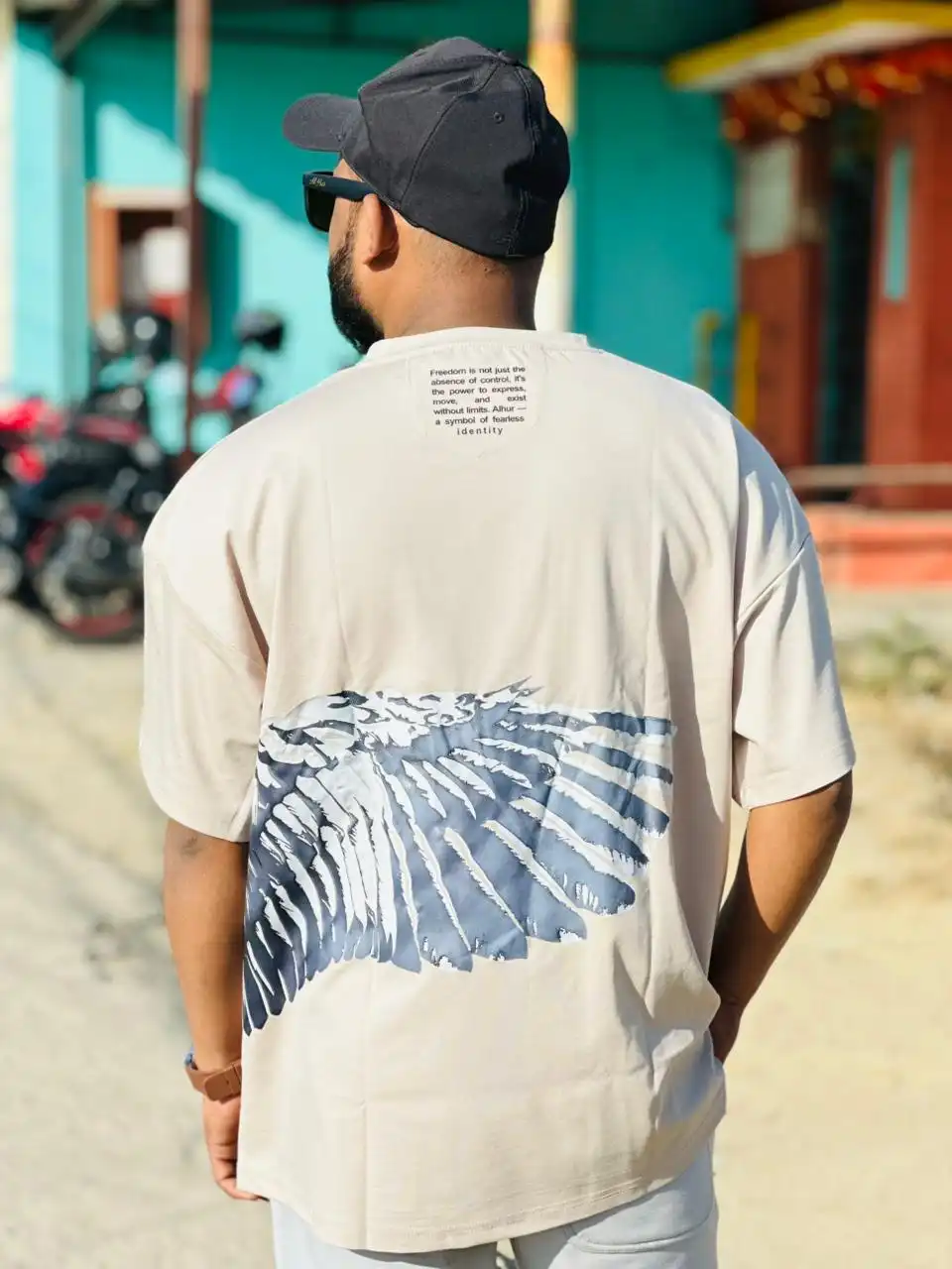 Product image of Plastisol Print Tee (Beige)