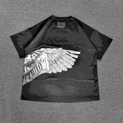 Plastisol Print Tee (Black)