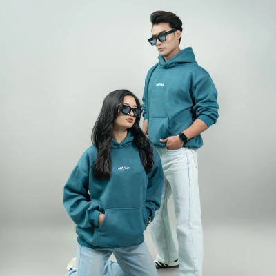 Oversized Grunge Hoodie (GREEN)
