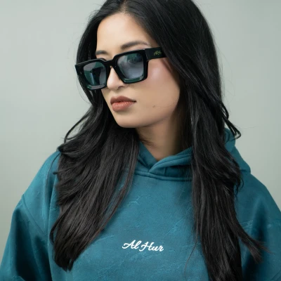 Oversized Grunge Hoodie (GREEN)