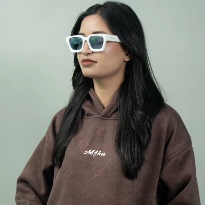 Oversized Grunge Hoodie (BROWN)