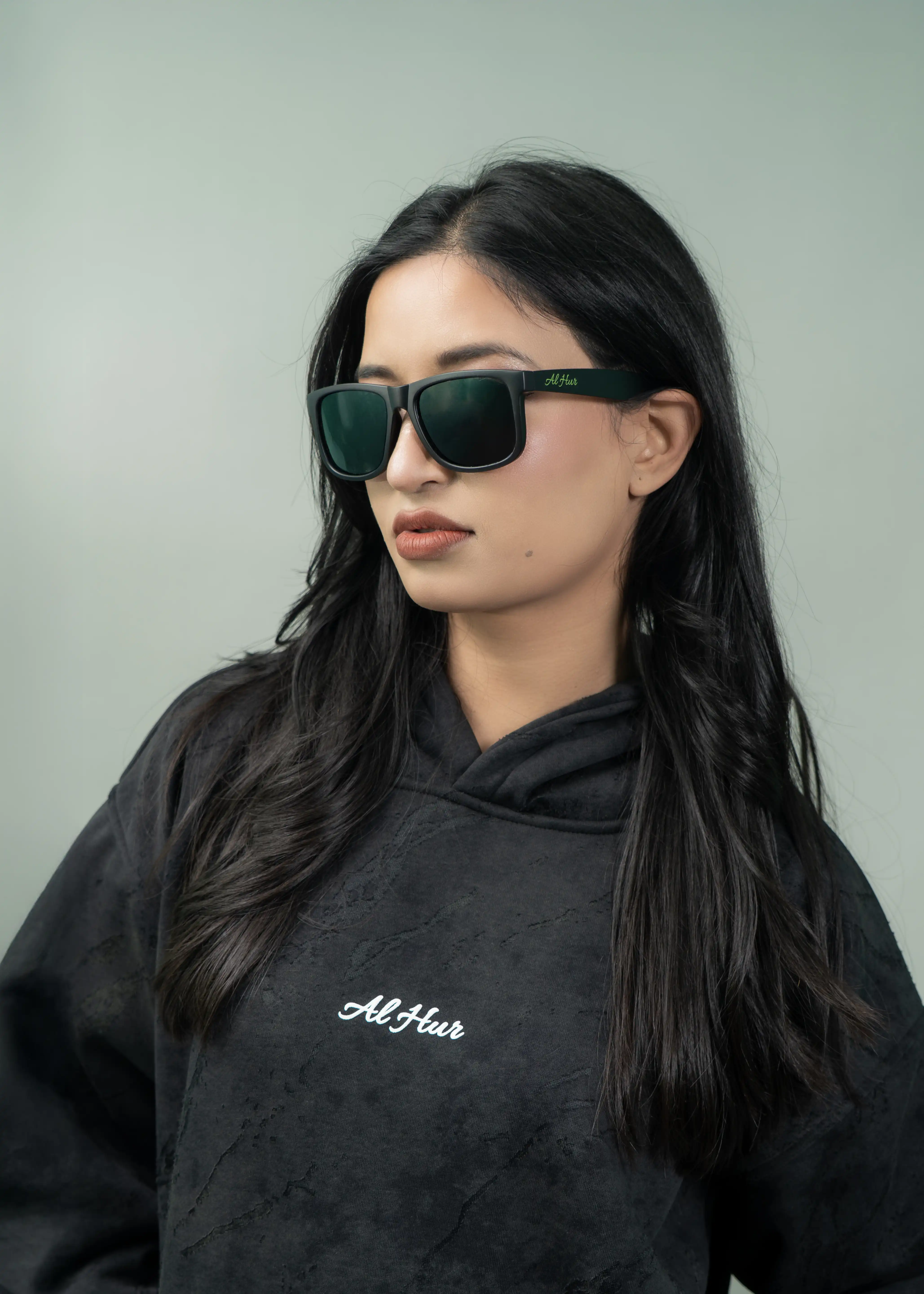 Product image of Oversized Grunge Hoodie (BLACK)