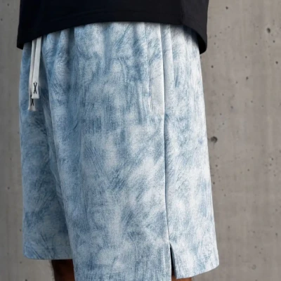 White Blue Shorts