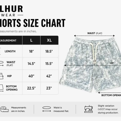 White Grey Shorts