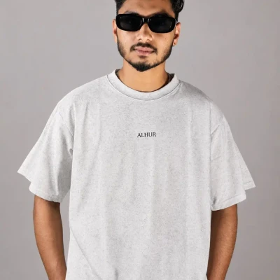Vintage wash Tee (White)