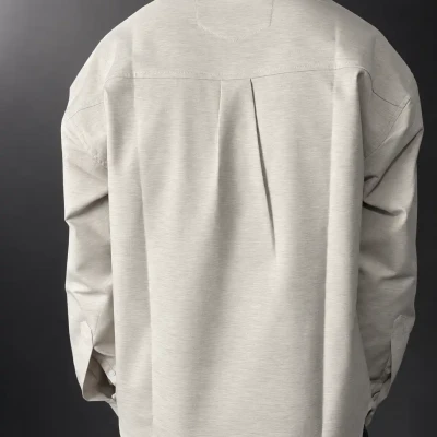 Alhur's Flow Linen Shirt (Light...
