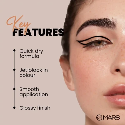 MARS Glossy Liquid Eyeliner | E...
