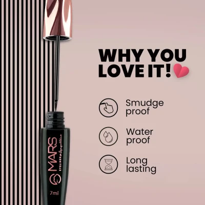 MARS Glossy Liquid Eyeliner | E...