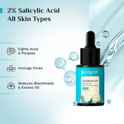 Pilgrim Face Serum | 2% Salicyl...