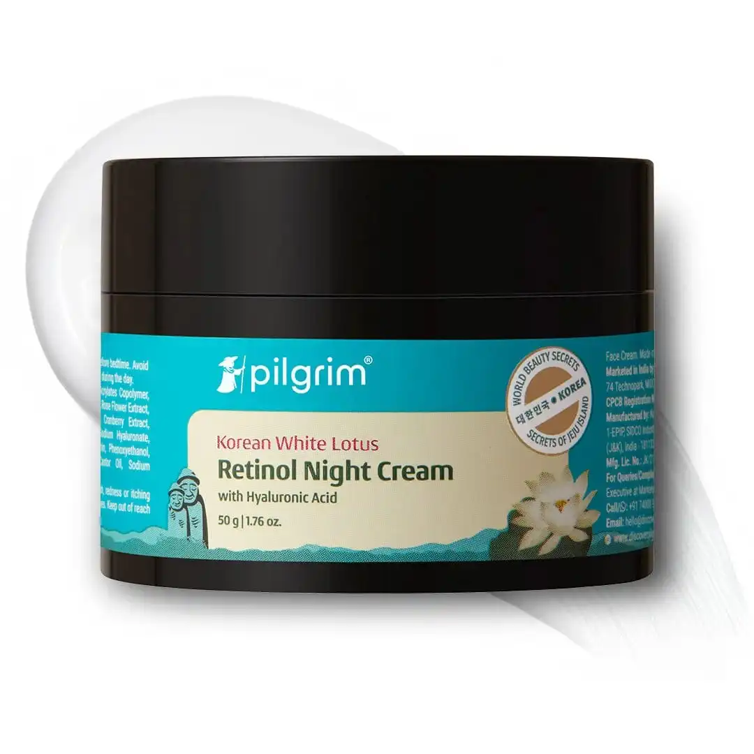 Pilgrim | Retinol Night Cream with Vitamin C & Hyaluronic Acid