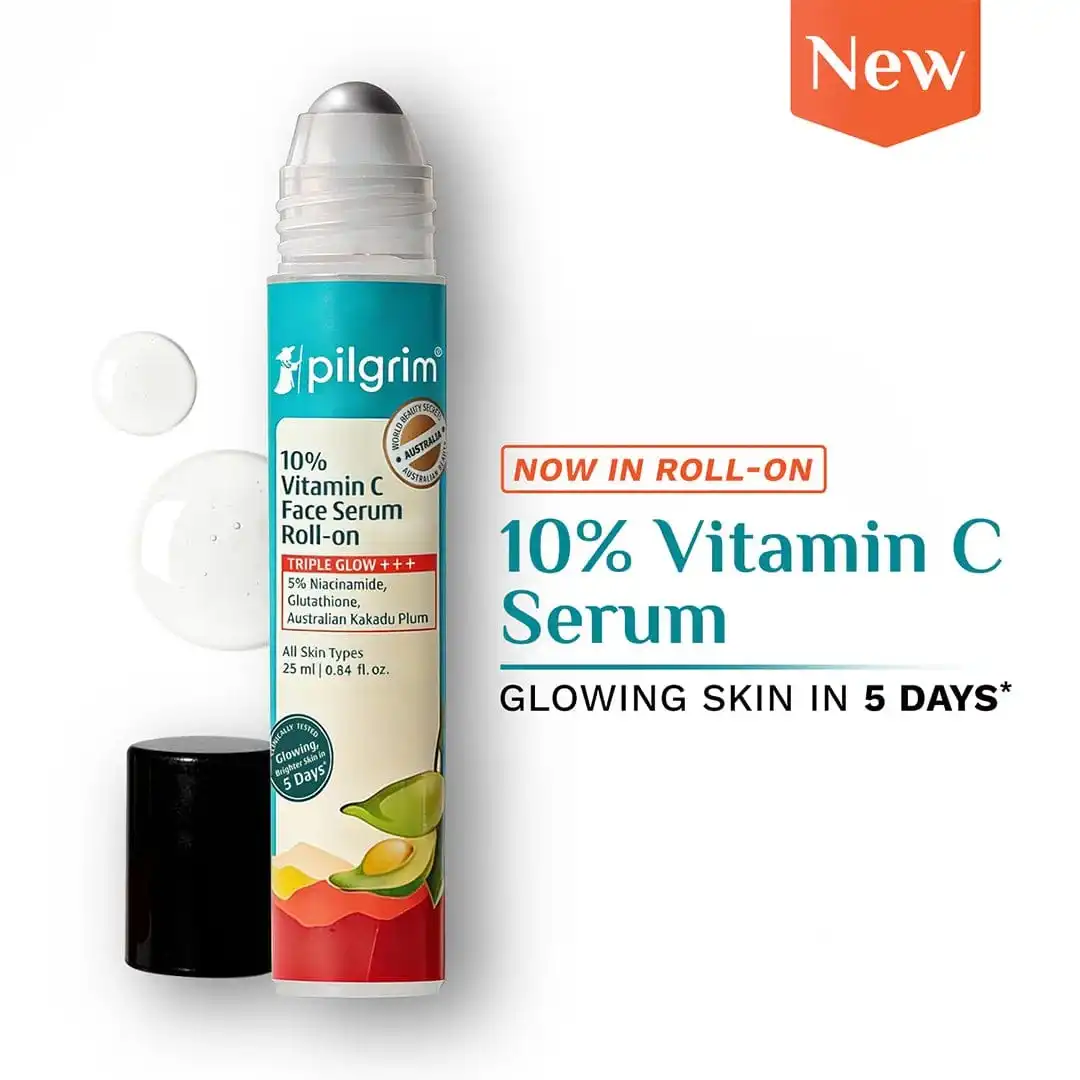 Pilgrim | 10% Vitamin C Face Serum Roll-On