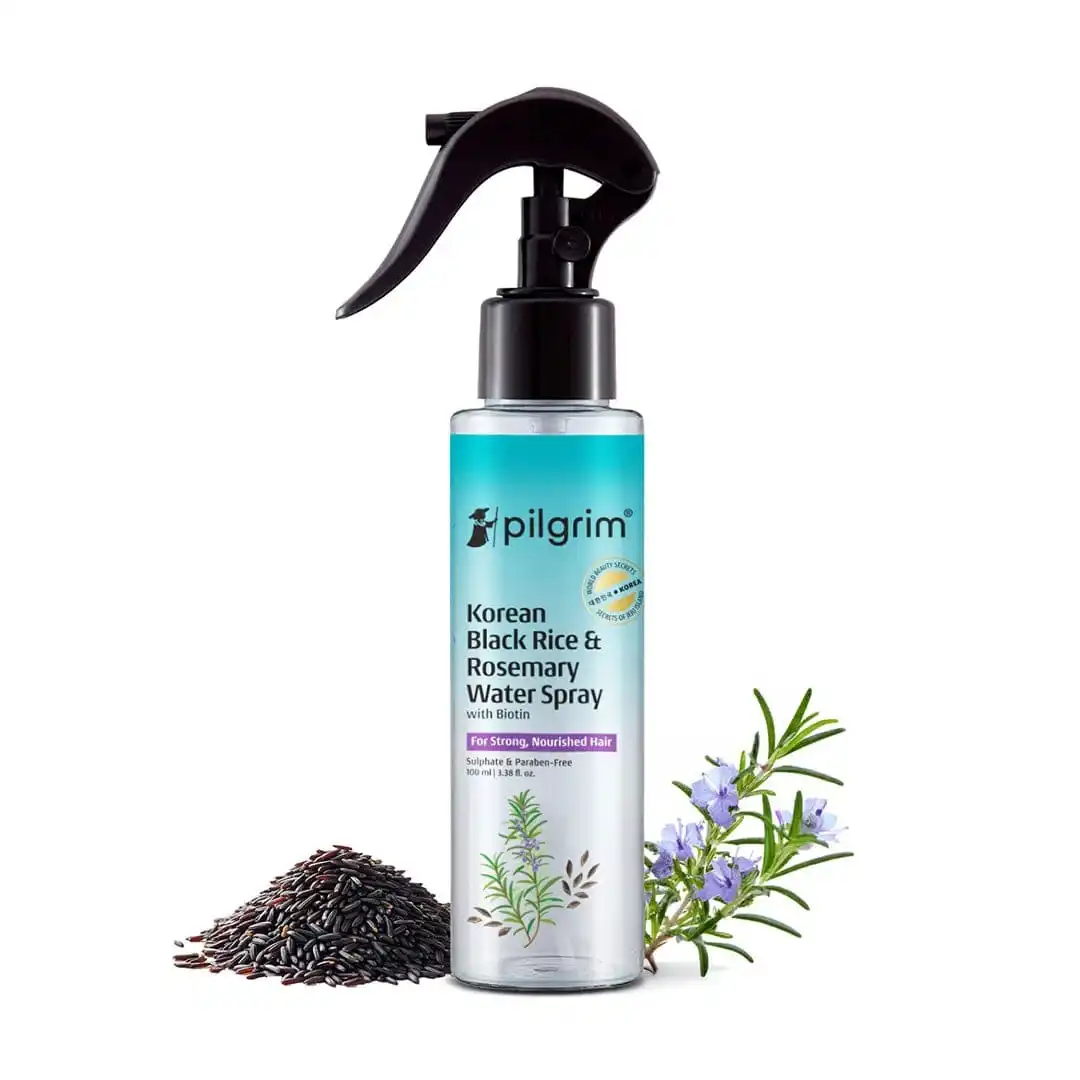 Pilgrim | Korean Black Rice and Rosemary Water Spray With Biotin