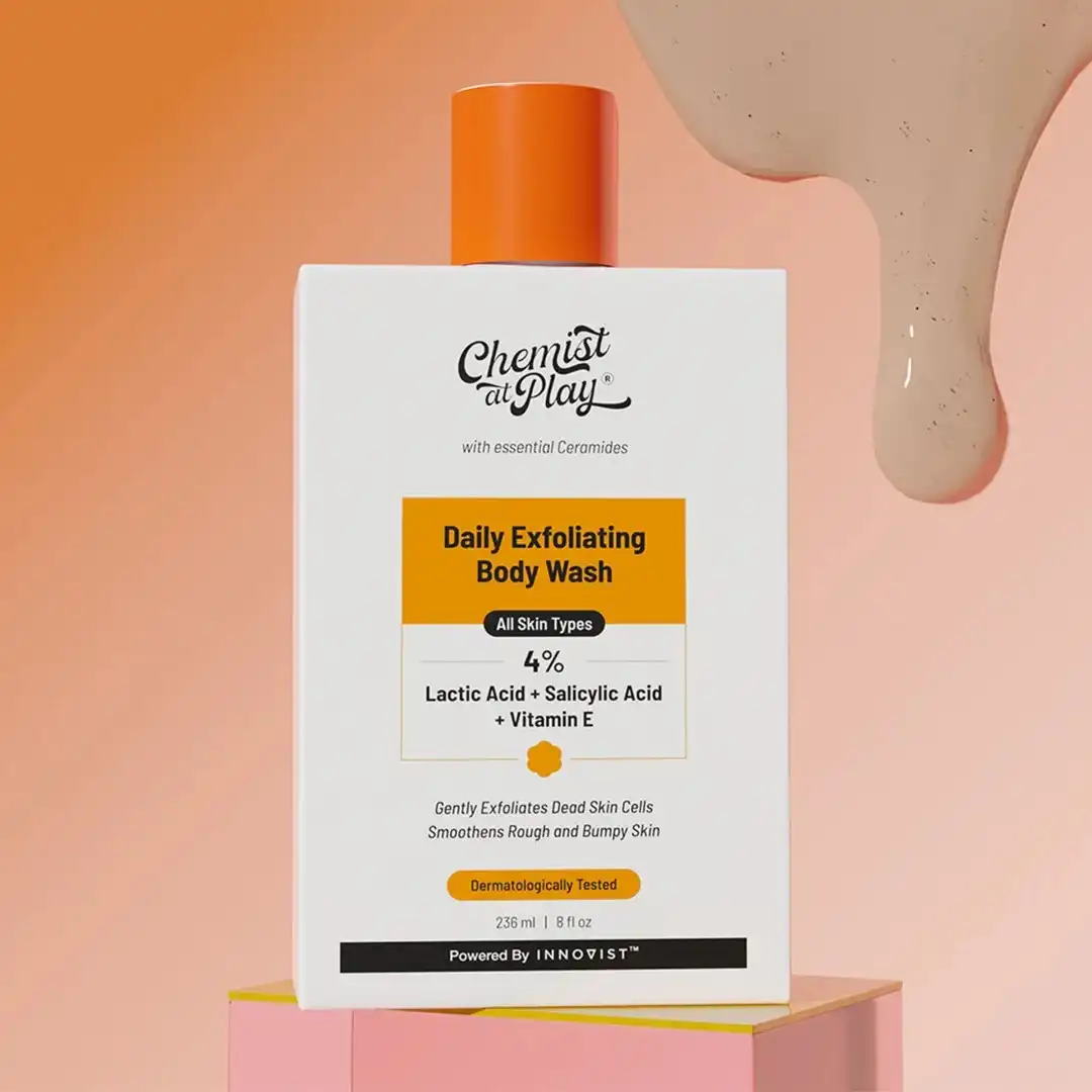 Chemist At Play | Exfoliating Body Wash with Lactic Acid & Salicylic Acid - 236 ml