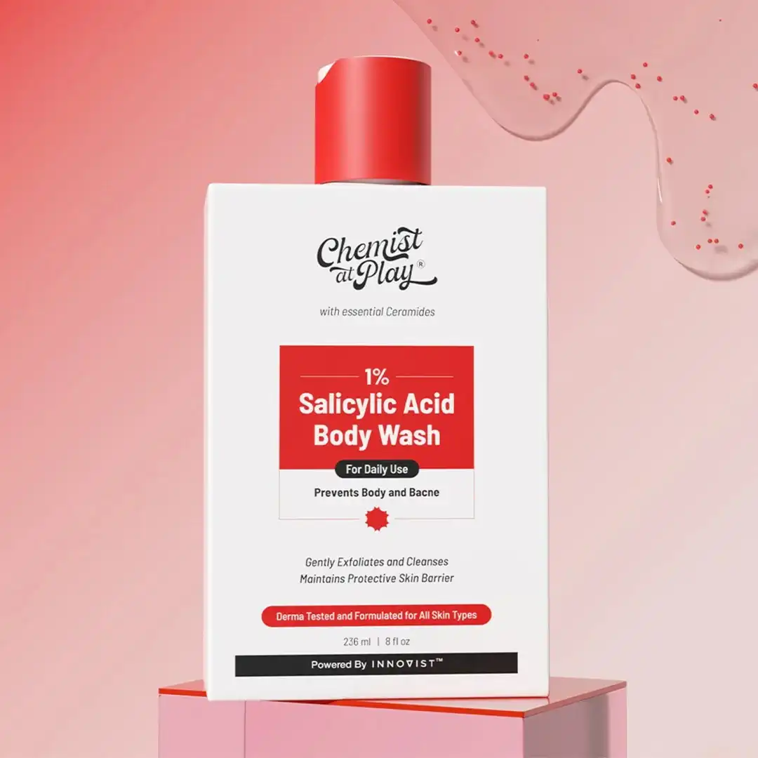 Chemist At play |  1% Salicylic Acid Body Wash for Acne Control - 236 ml