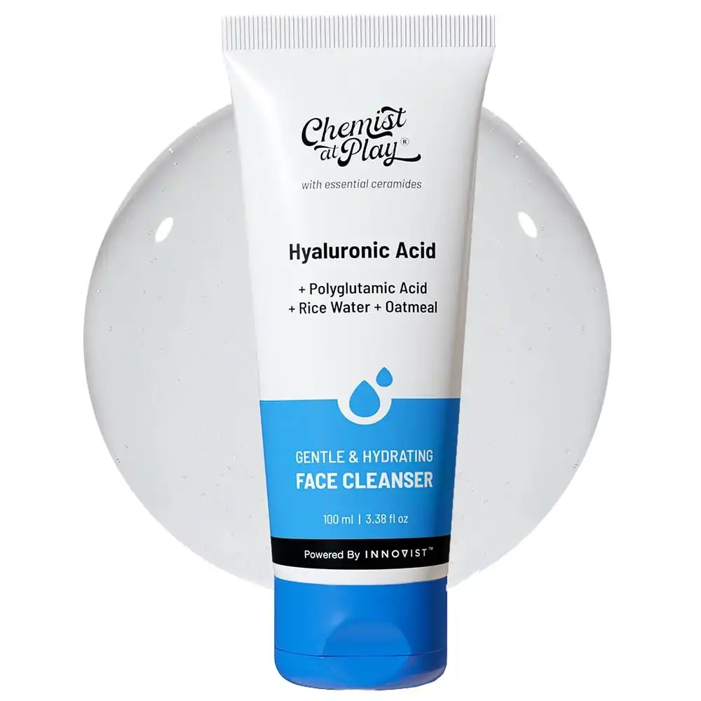 Chemist at Play | Gentle & Hydrating Face Cleanser Hydrates Dull & Dry Skin | 100ml