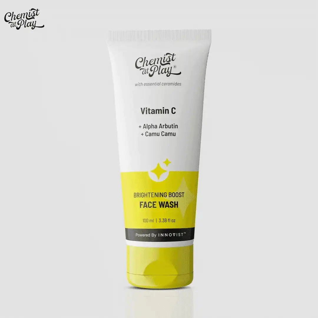 Chemist at Play Brightening Boost Face Wash Cleans Oil For All Skin Types 100 ml