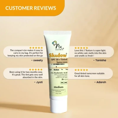 Shadow SPF 50+ Tinted Sunscreen...