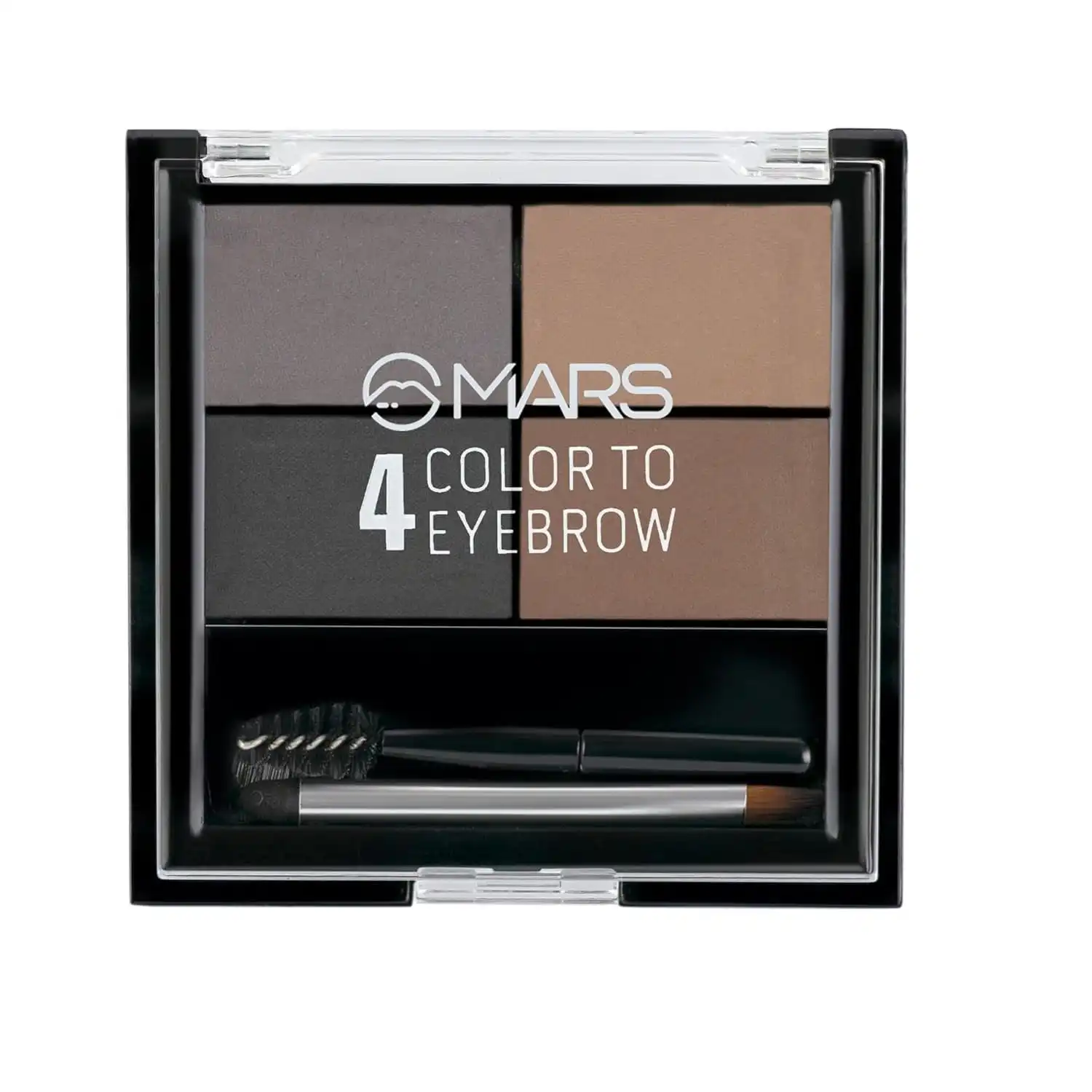 MARS Eyebrow Powder Palette 8g | 4-in-1 Brow Kit