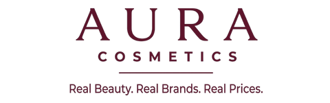 Logo of aura cosmetics