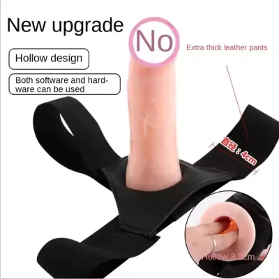 Hollow Strap On Realistic Penis...