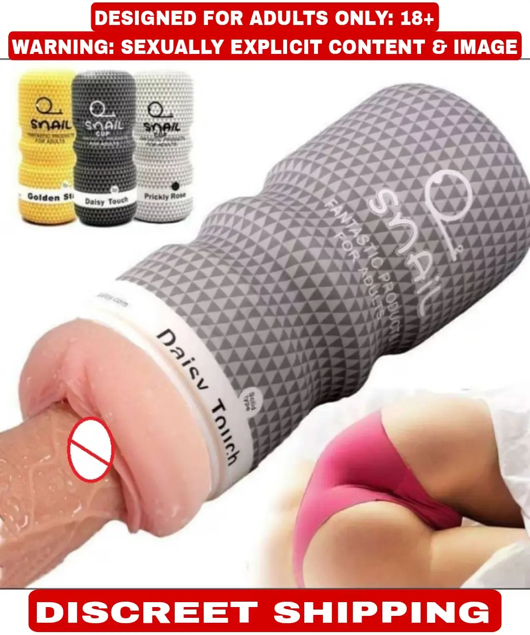 Snail Masturbation Cup for Men | Male Sex Toy