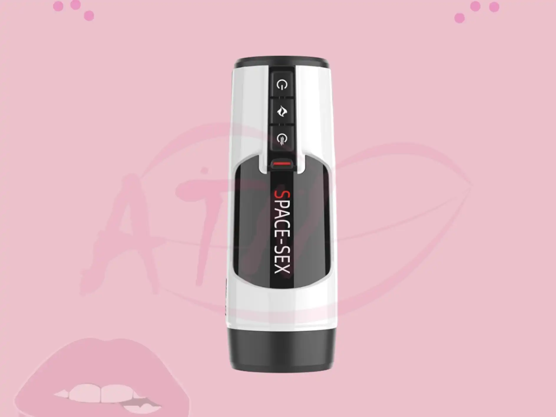 Space Sex Vibrating Up and Down Masturbation Cup for Male