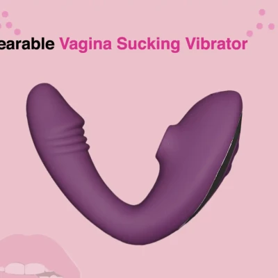 Wearable Vagina Sucking Vibrato...