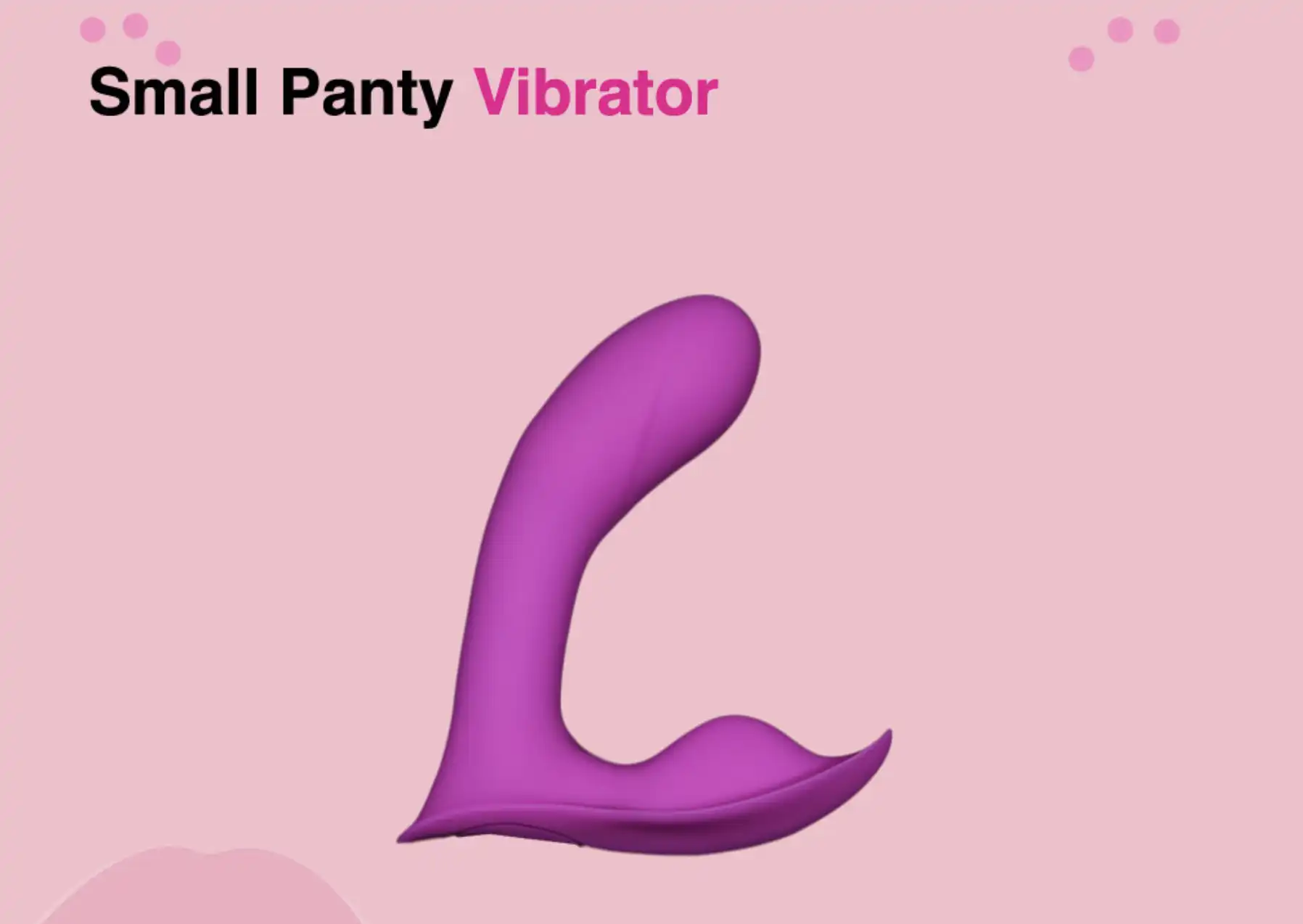 Small Panty Vibrator