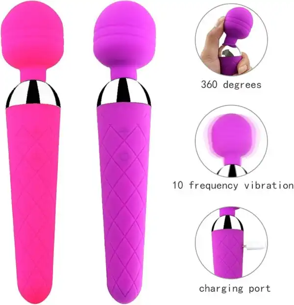 Wand Vibrator Women’s Sex Toy