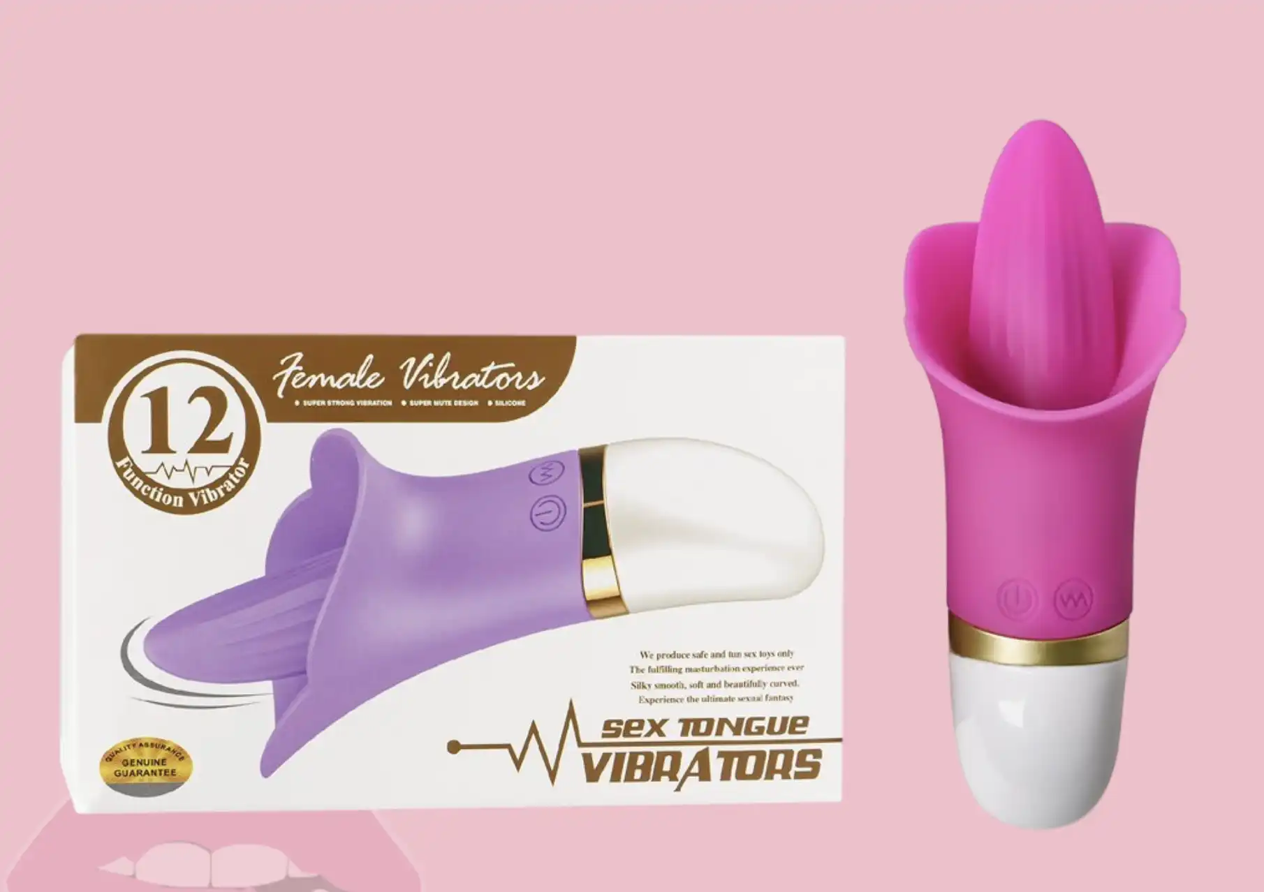 Female Tongue Vibrator Sex Toy