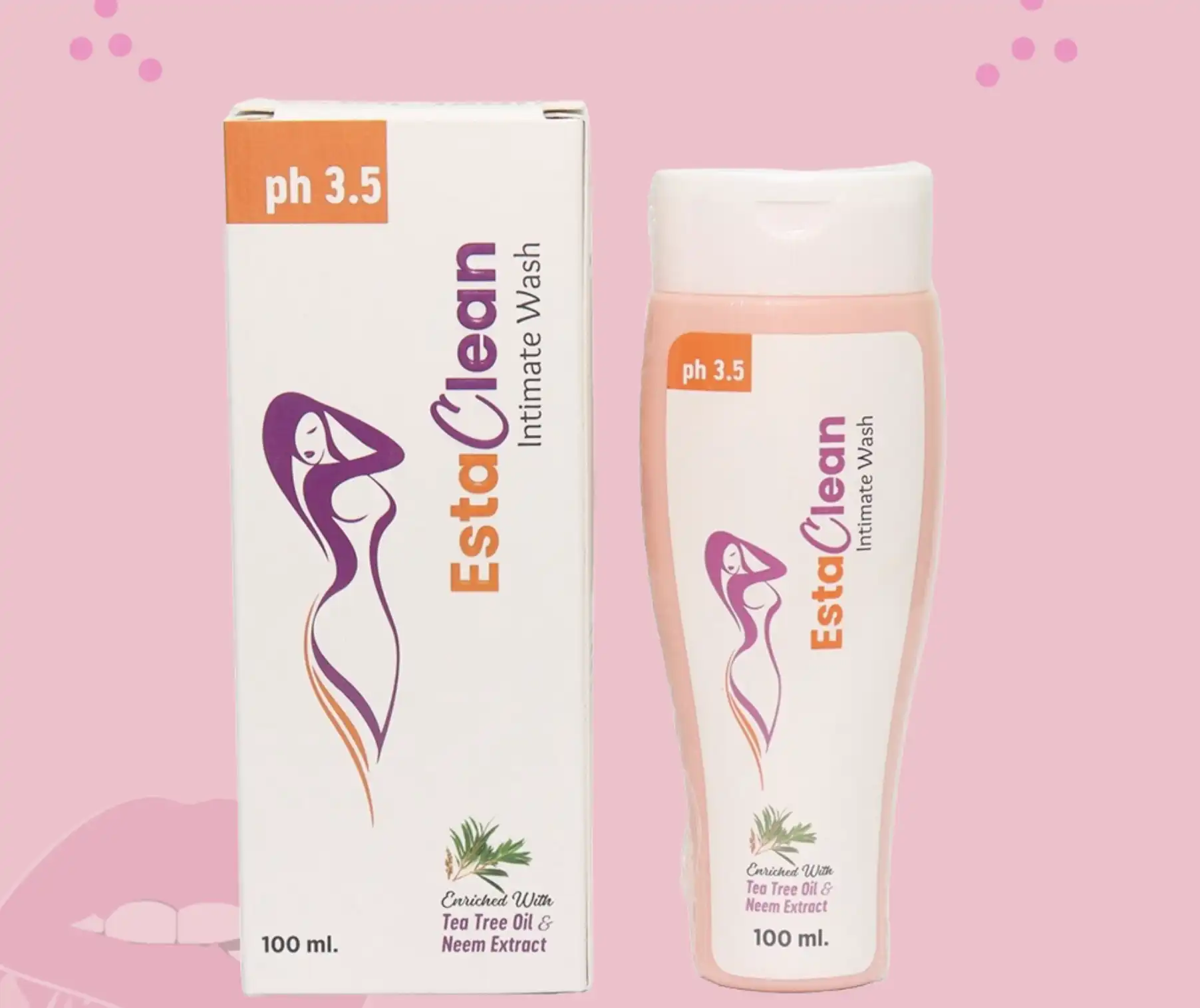 Esta Clean Intimate Vaginal Wash – 100ml