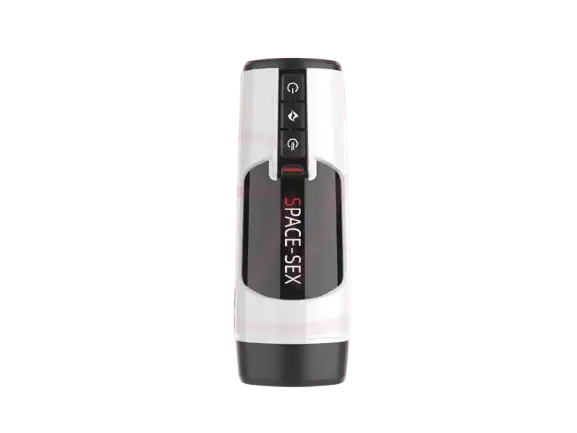 Space Sex Vibrating Up and Down Masturbation Cup for Male