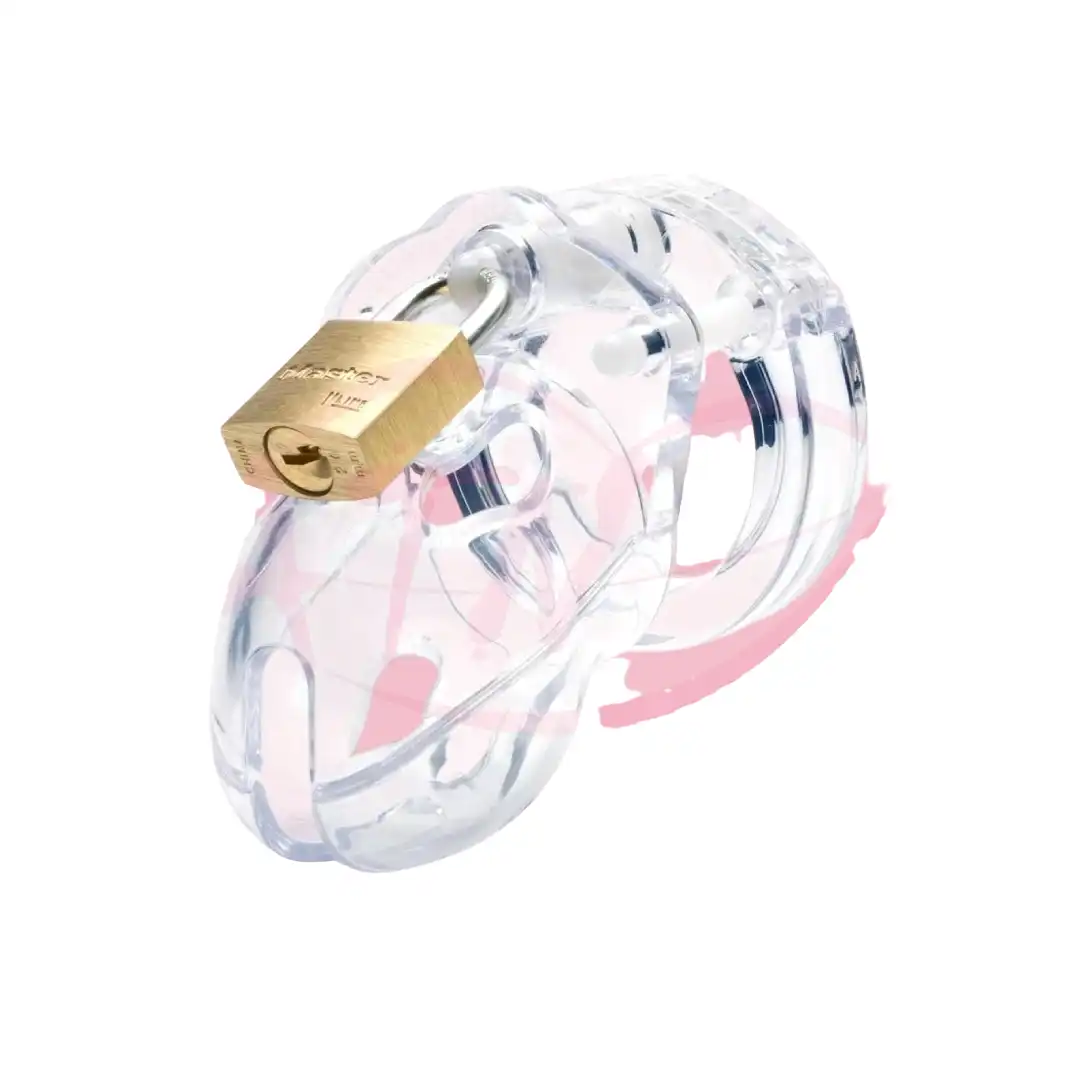 Silicone Mini Transparent Male Chastity Cage