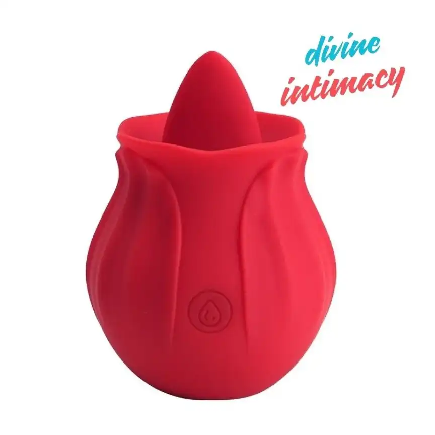 Rose Vibrator Licking Device