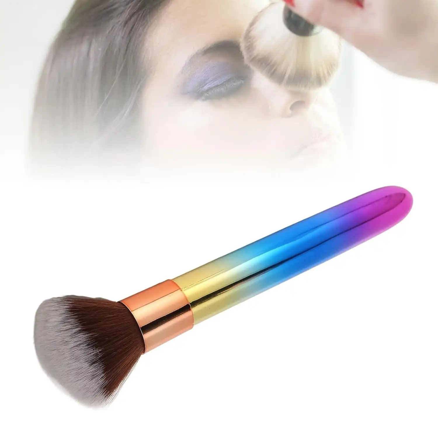 Rechargeable Vibrating Makeup Brush | Female Sex Toy