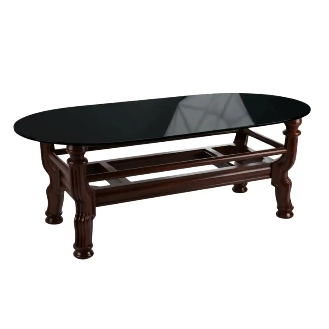 Product image of Glass Top Tea Table
