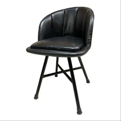 Black Velvet Chair