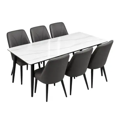 Modern 6-Seater Dining Set