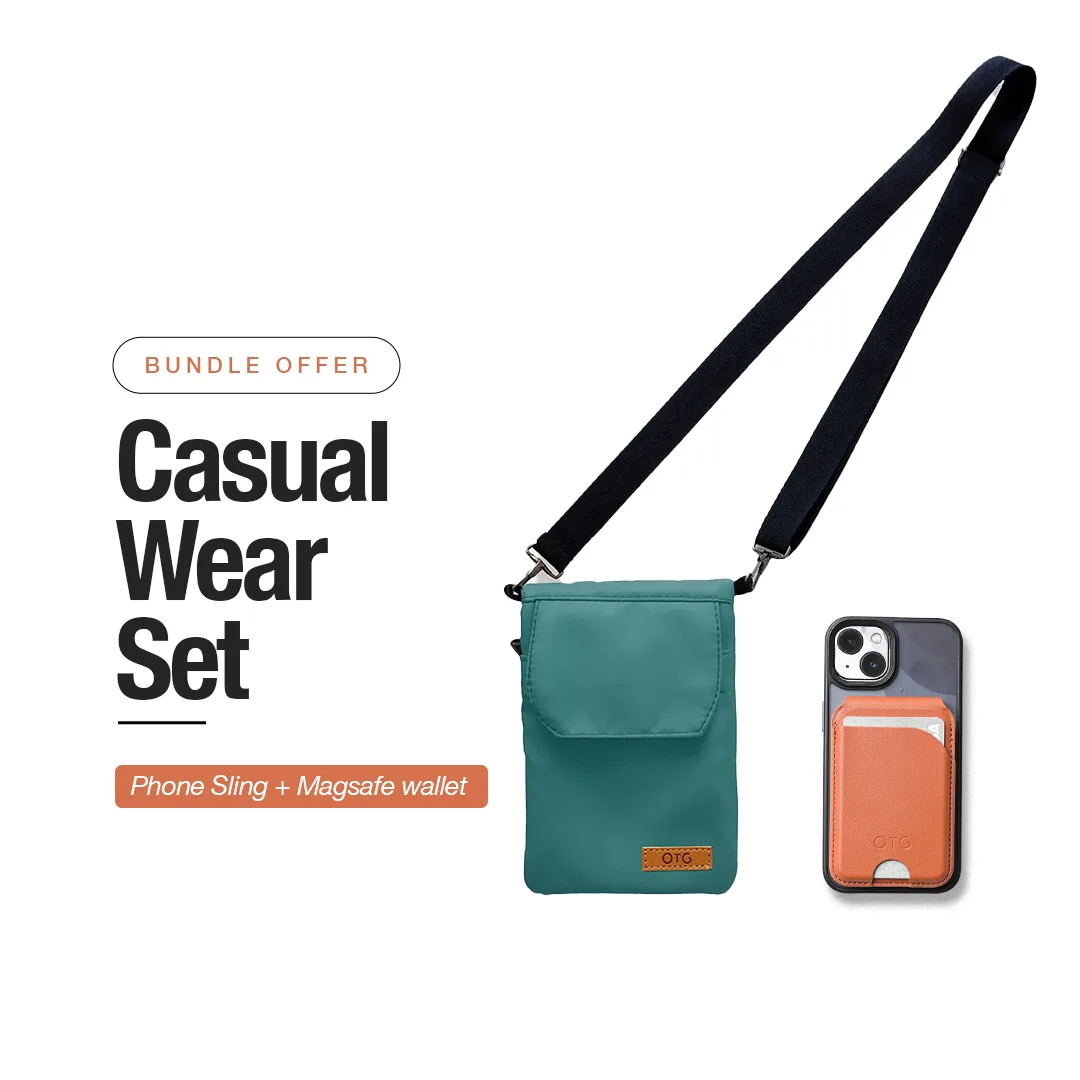 Casual Wear Set [Phone Sling + Magsafe wallet]