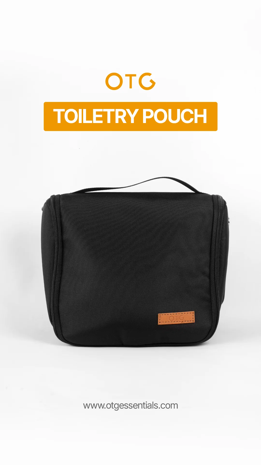 Multi-functional hanging toiletry pouch