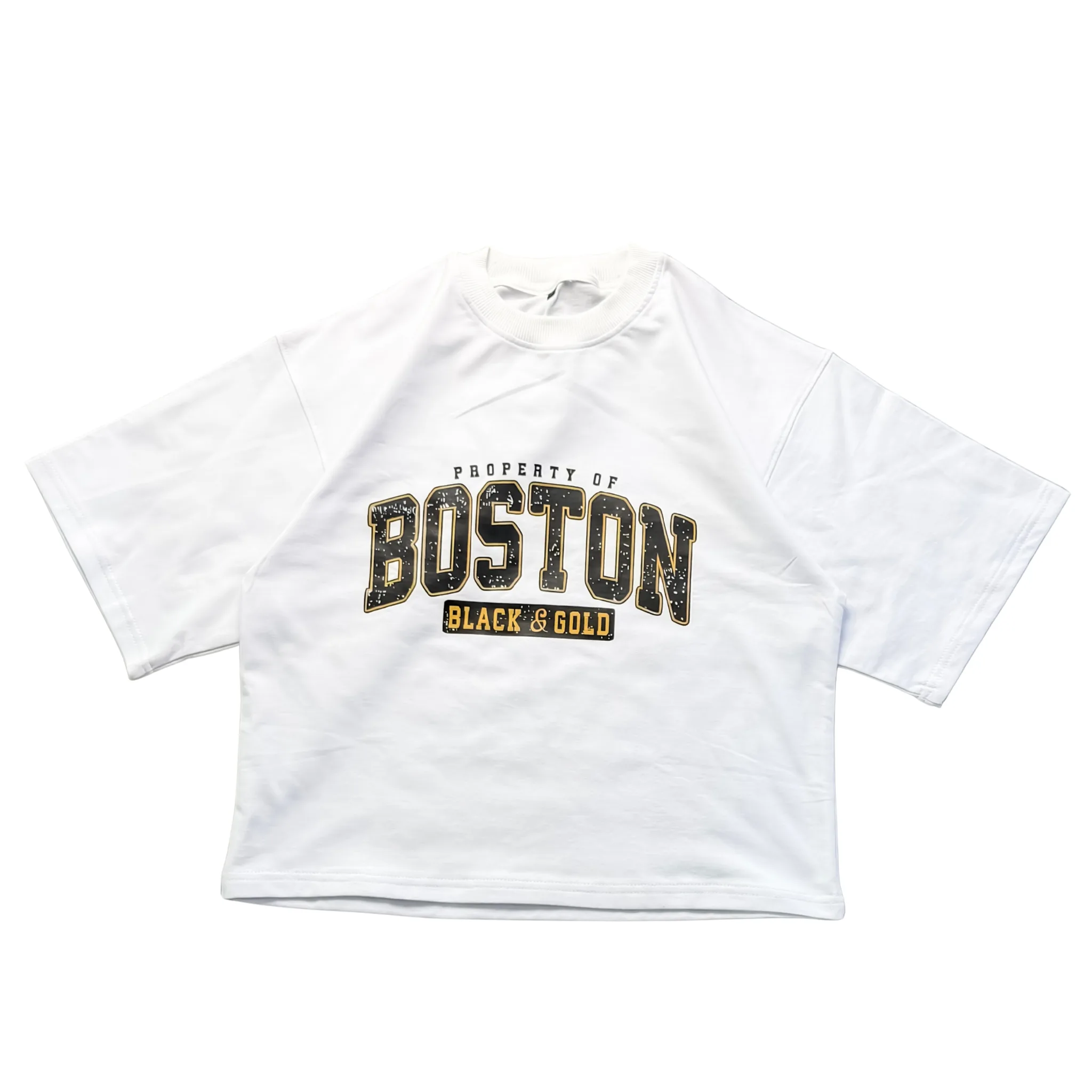 BOSTON (BLACK & GOLD) TEES