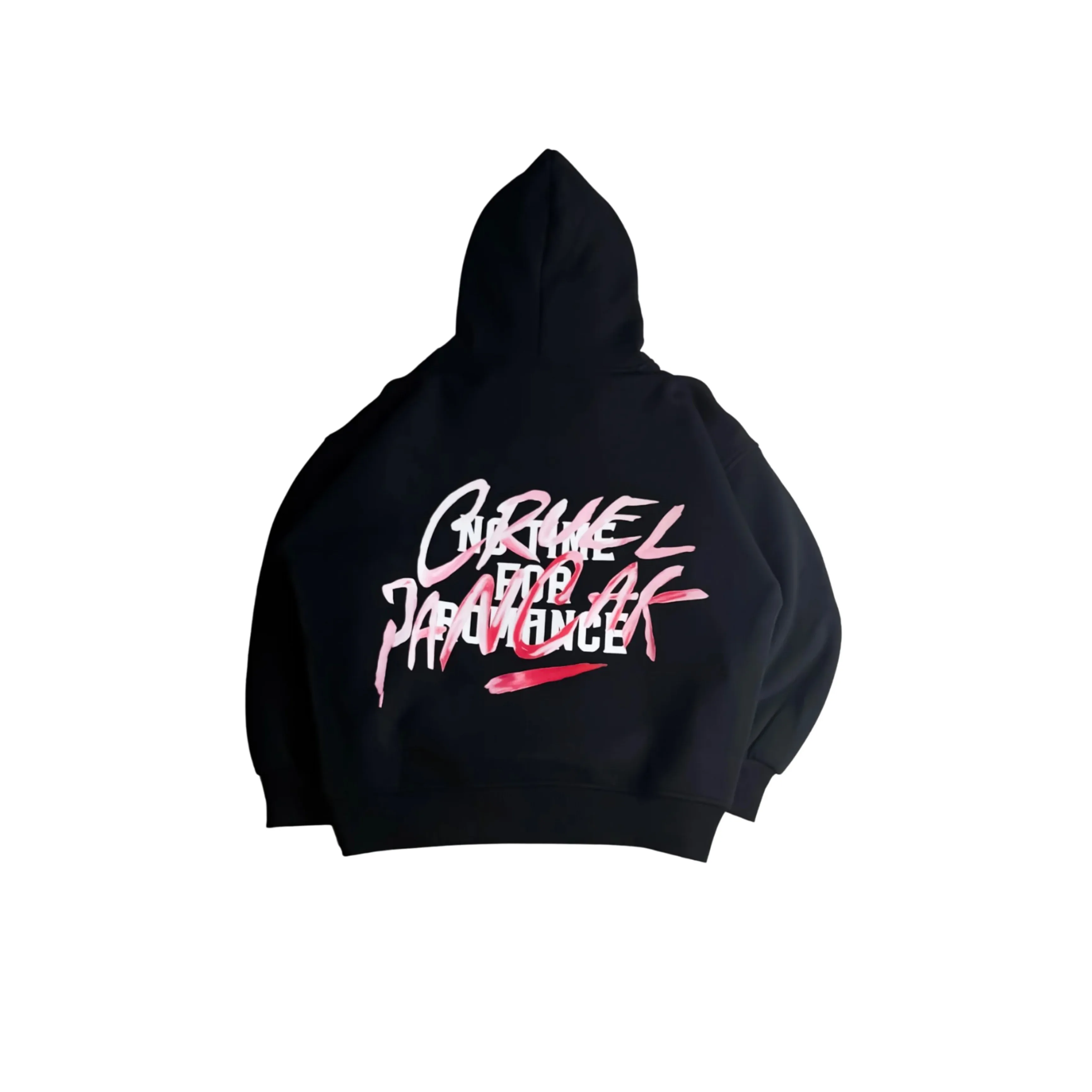 NO TIME FOR ROMANCE HOODIE BLACK
